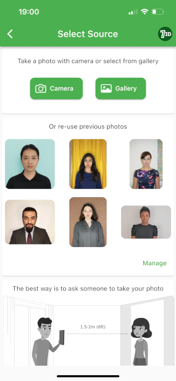 7ID App: China Passport Photo Maker