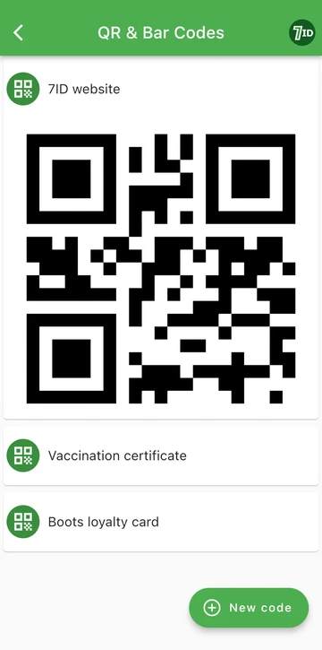 Aplikace QR Code: Uložte si své QR kódy na jednom místě