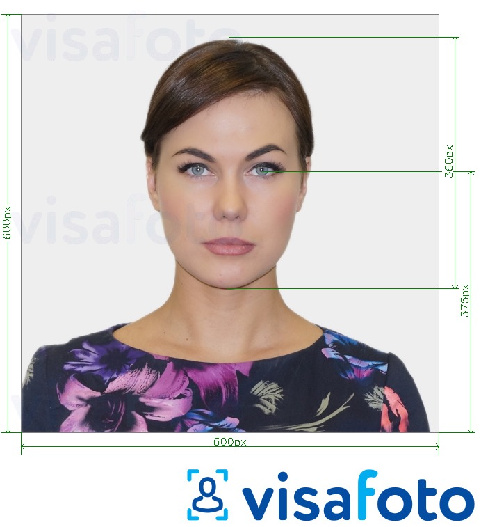 Пример за снимка за Лична карта със снимка на университета LeTourneau 360x375 px с точна спецификация за размер