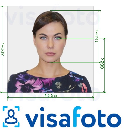 Пример за снимка за Лична карта на университета Милърсвил 300x300 px с точна спецификация за размер